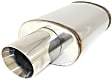 14851 Muffler, Polished, Race Series