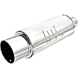 14857 Muffler, Polished, Performance Series