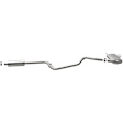 15072 Cat-Back Exhaust System, 2.0L, 4Cyl, Made of Stainless Steel, Street Series
