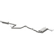 15072 Cat-Back Exhaust System, 2.0L, 4Cyl, Made of Stainless Steel, Street Series