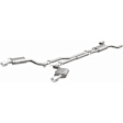 15089 Cat-Back Exhaust System, 6.2L, 8Cyl, Made of Stainless Steel, Street Series