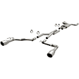 15090 Cat-Back Exhaust System, 6.2L, 8Cyl, Made of Stainless Steel, Competition Series
