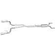 15090 Cat-Back Exhaust System, 6.2L, 8Cyl, Made of Stainless Steel, Competition Series