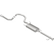 15145 Cat-Back Exhaust System, 4.0L, 6Cyl, Made of Stainless Steel, Street Series