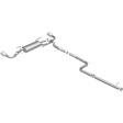 15146 Cat-Back Exhaust System, 2.5L, 4Cyl, Made of Stainless Steel, Street Series