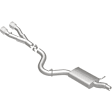 15156 Cat-Back Exhaust System, 2.0L, 4Cyl, Made of Stainless Steel, Touring Series