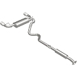 15157 Cat-Back Exhaust System, Made of Stainless Steel, Street Series