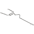 2016 Dodge Dart - Street Series Cat-Back, Exhaust System, 2.4L 4Cyl, Made of Stainless Steel