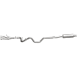15215 Cat-Back Exhaust System, 1.6L, 4Cyl, Made of Stainless Steel, Street Series
