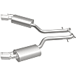 15227 Axle-Back Exhaust System, Made of Stainless Steel, Street Series