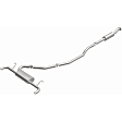 15230 Cat-Back Exhaust System, 2.0L, 4Cyl, Made of Stainless Steel, Street Series