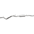 15236 Cat-Back Exhaust System, 3.6L, 6Cyl, Made of Stainless Steel, Rock Crawler Series