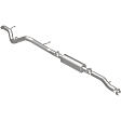 15236 Cat-Back Exhaust System, 3.6L, 6Cyl, Made of Stainless Steel, Rock Crawler Series