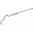 15267 Cat-Back Exhaust System, Made of Stainless Steel, Street Series