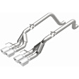 15283 Axle-Back Exhaust System, 6.2L, 8Cyl, Made of Stainless Steel, Race Series