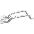 15283 Axle-Back Exhaust System, 6.2L, 8Cyl, Made of Stainless Steel, Race Series