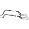 15283 Axle-Back Exhaust System, 6.2L, 8Cyl, Made of Stainless Steel, Race Series