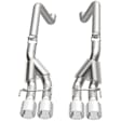 15283 Axle-Back Exhaust System, 6.2L, 8Cyl, Made of Stainless Steel, Race Series