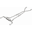 15310 Cat-Back Exhaust System, Made of Stainless Steel, Street Series
