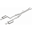 15326 Cat-Back Exhaust System, 3.2L, 6Cyl, Made of Stainless Steel, Touring Series