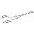 15326 Cat-Back Exhaust System, 3.2L, 6Cyl, Made of Stainless Steel, Touring Series