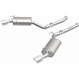 15354 Axle-Back Exhaust System, 3.6L, 6Cyl, Made of Stainless Steel, Street Series