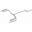 15369 Cat-Back Exhaust System, 2.0L, 4Cyl, Made of Stainless Steel, Street Series