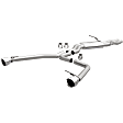 15378 Cat-Back Exhaust System, 3.0L, 6Cyl, Made of Stainless Steel, Touring Series