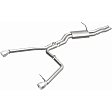15378 Cat-Back Exhaust System, 3.0L, 6Cyl, Made of Stainless Steel, Touring Series