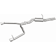 15378 Cat-Back Exhaust System, 3.0L, 6Cyl, Made of Stainless Steel, Touring Series