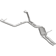 15378 Cat-Back Exhaust System, 3.0L, 6Cyl, Made of Stainless Steel, Touring Series