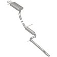 15486 Cat-Back Exhaust System, 2.0L, 4Cyl, Made of Stainless Steel, Touring Series
