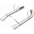 15594 Axle-Back Exhaust System, Made of Stainless Steel, Race Series