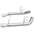 15594 Axle-Back Exhaust System, Made of Stainless Steel, Race Series