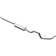 15609 Cat-Back Exhaust System, Made of Stainless Steel, Street Series