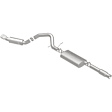 15626 Cat-Back Exhaust System, 6.2L, 8Cyl, Made of Stainless Steel, Street Series