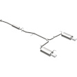 1999 Honda Accord - Street Series Cat-Back, Exhaust System, 3.0L 6Cyl, Made of Stainless Steel