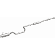 15643 Cat-Back Exhaust System, Made of Stainless Steel, Street Series