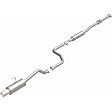 15646 Cat-Back Exhaust System, 1.6L, 4Cyl, Made of Stainless Steel, Street Series