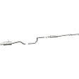 15646 Cat-Back Exhaust System, 1.6L, 4Cyl, Made of Stainless Steel, Street Series