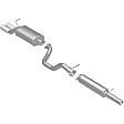15648 Cat-Back Exhaust System, Made of Stainless Steel, Touring Series