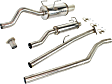2005 Honda Civic - Street Series, Cat-Back, Exhaust System, 1.7L 4Cyl, Made of Stainless Steel