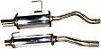 2005 Honda Civic - Street Series, Cat-Back, Exhaust System, 1.7L 4Cyl, Made of Stainless Steel