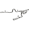 15717 Cat-Back Exhaust System, Made of Stainless Steel, Street Series