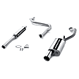 15744 Cat-Back Exhaust System, Made of Stainless Steel, Street Series