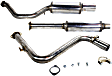 15744 Cat-Back Exhaust System, Made of Stainless Steel, Street Series