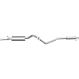 15807 Cat-Back Exhaust System, 1.8L, 4Cyl, Made of Stainless Steel, Street Series