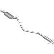 15807 Cat-Back Exhaust System, 1.8L, 4Cyl, Made of Stainless Steel, Street Series