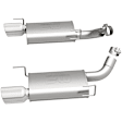 15882 Axle-Back Exhaust System, Made of Stainless Steel, Street Series