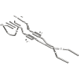15893 Crossmember-Back Exhaust System, Made of Stainless Steel, Street Series